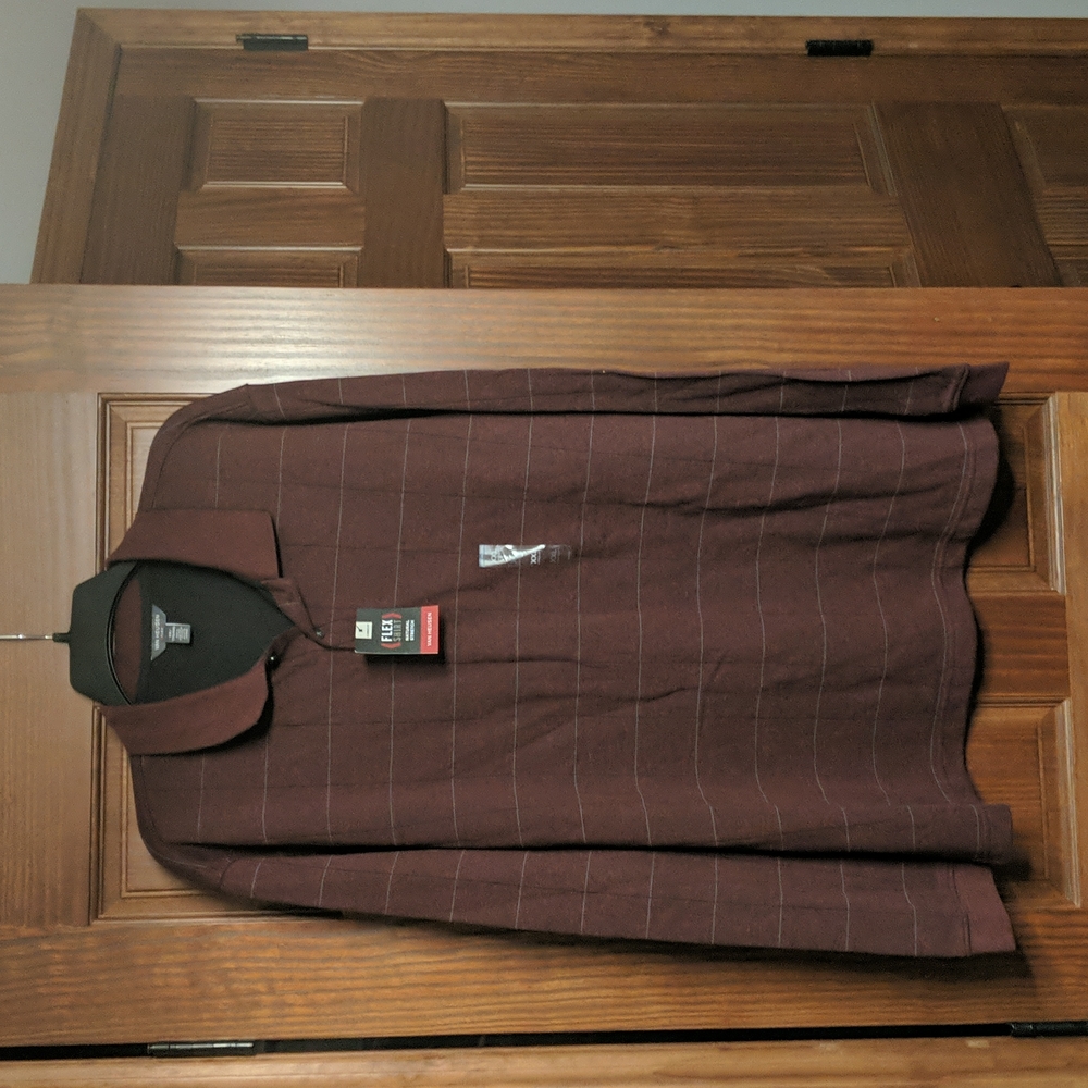 NWT Van Heusen Long Sleeve polo
